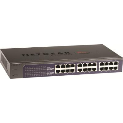 Netgear 24 x 10/100/1000 prosafe plus switch (manage via utility) - jgs524e-100pes