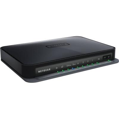 Netgear n750 wifi dual band gigabit router, 5 port switch ( 1x wan and 4x10/100/1000 ) with readyshare usb port - wndr4000-100pes