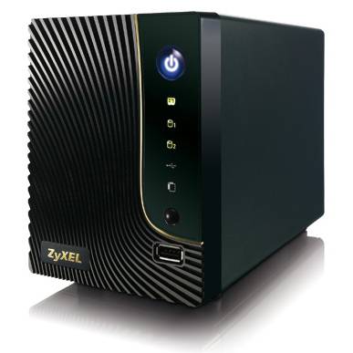 Zyxel nsa320 nsa320, highspeed home storage for 2 sata hdd, raid 1/0, jbod, usb 2.0, 1gbps lan, full memeo backup system, dlna, ftp, 91-016-025001b