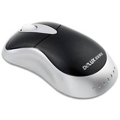 Мишка delux input devices - mouse delux dlm-325bu (cable, optical 800dpi,3 btn,usb) black/silver - dlm-325bu