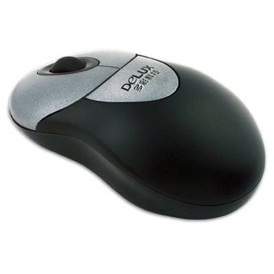 Мишка delux input devices - mouse delux dlm-326bu (cable, optical 800dpi,3 btn,usb 2.0) black/silver - dlm-326bu/silver-black