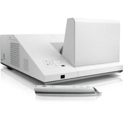 Мултимедиен проектор dell s500wi interactive ultra short throw projector, dlp, wxga 1280x800, 2300:1, 3200 ansi lumens, audio speaker - s500wi