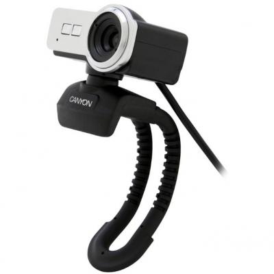 Уеб камера web camera canyon cnr-fwc113 (1.3mpixel, cmos, usb 2.0) black/silver