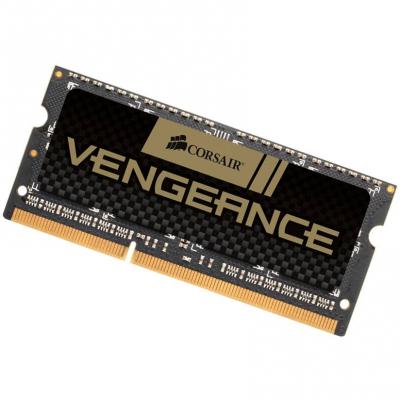 Ram ddr3, 1600mhz 8gb 1x204 sodimm, unbuffered, 10-10-10-27, sodimm, black pcb, 1.5v, - cmsx8gx3m1a1600c10