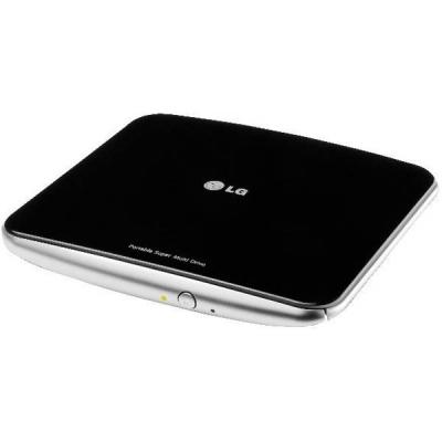 Външно записващо устройство lg gp40lb10 slim external dvd-rw 8x, lightscribe, black retail - gp40lb10.auae10b