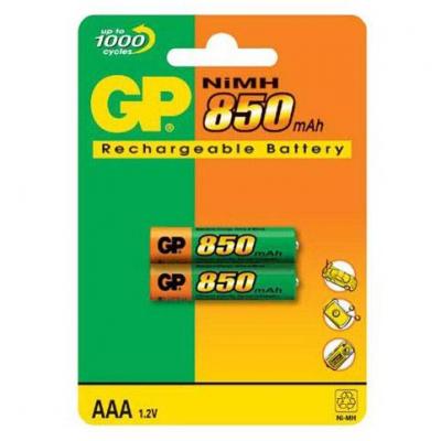Акумулаторна батерия r03 aaa 850mah nimh 2 бр. в опаковка gp - gp-br-r03-850ma