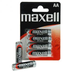 Манганова батерия r6 4 бр. 1.5 v  maxell - ml-bm-r6-shrink