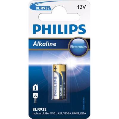 Алкална батерия philips алкална батерия 12.0v, 1-blister (lr23a / 8lr23) - 8lr932/01b