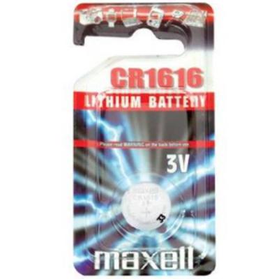 Бутонна литиева батерия maxell, cr-1616 3v