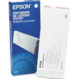 Тонер касета за epson light magenta ink cartridge for stylus pro 9000/proofer 9000 - c13t411011