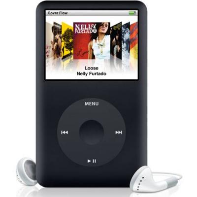 Apple ipod classic 160gb - black - mc297qb/a