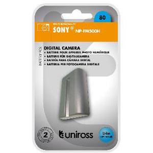 Батерия за апарат sony npfm500h liion 7.2v 1650mah uniross - un-vb-u0183864