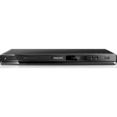 Philips dvd player с divx, hdmi, usb вход (mp3, jpeg, divx), звукова система: dolby digital,  възпр. cd, (s)vcd, dvd, dvd+- r/rw - dvp3580