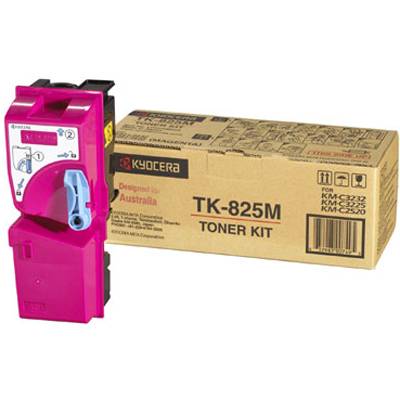Тонер касета за kyocera mita km c2520/c2525/c3225/c3232/c4035 - magenta - tk 825 m - 101kyotk825m