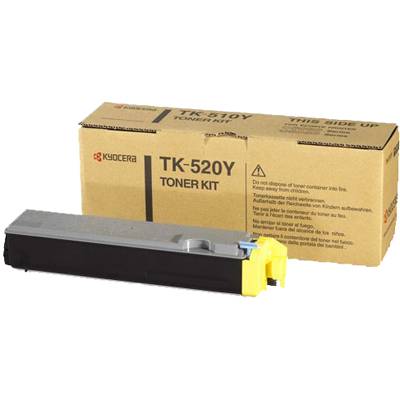 Тонер касета за kyocera mita fs c5015n - yellow - tk 520 y - 101kyotk520y