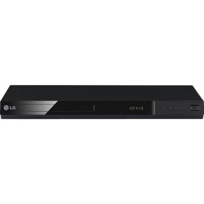 Dvd плейър lg dp522h dvd player with full hd upscaling , hdmi, black - dp522h