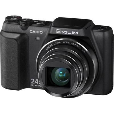Цифров фотоапарат casio exilim h50 16,1mpx/24* optical zoom/3.0'lcd black - casio-ex-h50-black