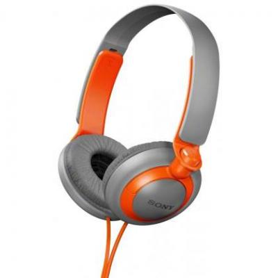 Стерео слушалки sony mdr-xb200 orange-  mdrxb200d.ae