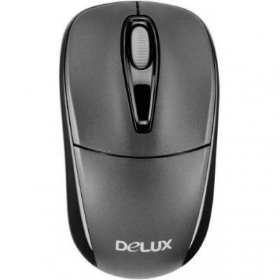 Input devices - mouse delux dlm-105gx (wireless 2.4ghz, optical 1000dpi,  nano receiver inside, stand by function) - dlm-105gx-g07uf