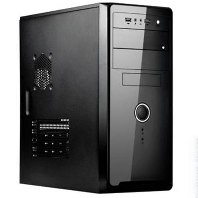 Кутия за компютър черна с  420w захранване spd1072b - sp-case-spd1072b-420w