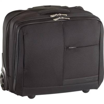 Куфар за лаптоп - targus hughes 15.6" roller nylon & oil tanned leather - ter013eu