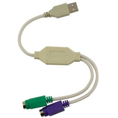 Преходник usb to 2x ps 2 cable - usbtops/2