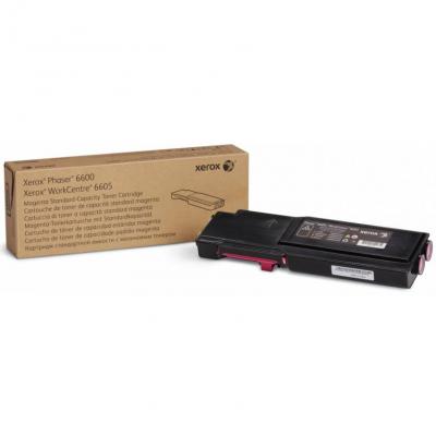 Тонер касета xerox phaser 6600/workcentre 6605 magenta standard capacity toner cartridge, dmo - 106r02250