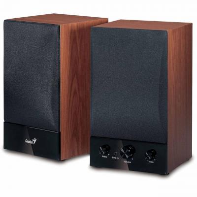 Дървени колони - sp-hf1250b - genius 2.0, 40w, управление силата на звука - 31731022100