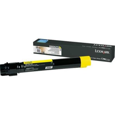 Тонер касета за lexmark x95x yellow extra high yield toner cartridge  22k - x950x2yg
