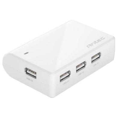 Зарядно устройство usb gsm / mp3 220v ,5v  4 usb порта antec ua4-25ec - ant-charg-ua4-25ec