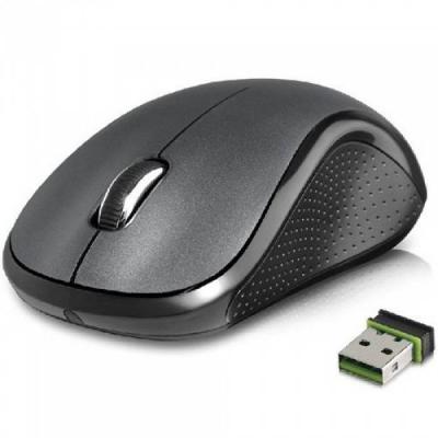 Мишка - input devices - mouse delux dlm-123gb (wireless 2400mhz 1000dpi), grey - dlm-123gb-g01uf