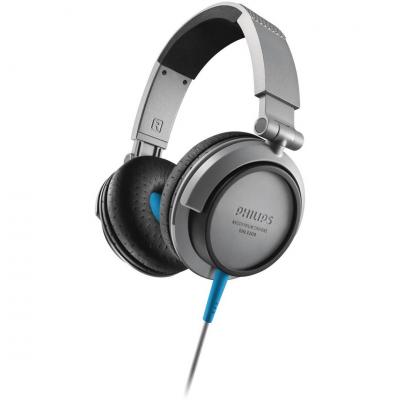 Philips слушалки с лента за глава, dj style,  цвят: черен - shl3200