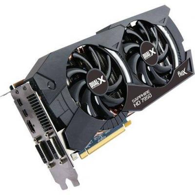 Video card sapphire flex hd7950 3g gd5 oc