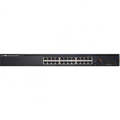 Суич dell power connect 8132f - 24x 10gbe sfp+ ports, up to 32 max via 40gbe uplink module (n028132002e) - n028132002e-14