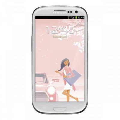 Мобилен телефон - smartphone samsung gt-i9300 galaxy siii, white la fleur - gt-i9300rwzbgl