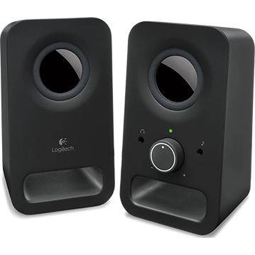 Тонколони logitech z150 multimedia speakers - midnight black - 980-000814