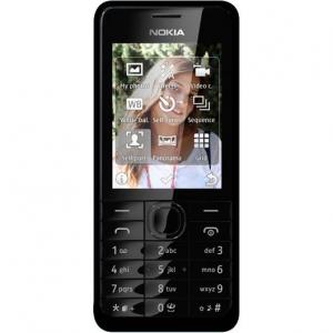 Dual sim мобилен телефон - nokia 301.1 bg black