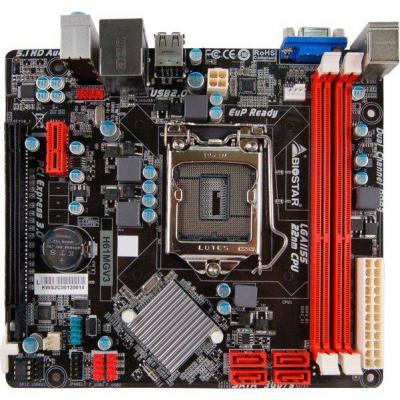 Mb biostar intel h61, s1155, 2 x ddr3 1600, pcie x16, sataii, dsub, ps/2, usb 2.0 - h61mgv3