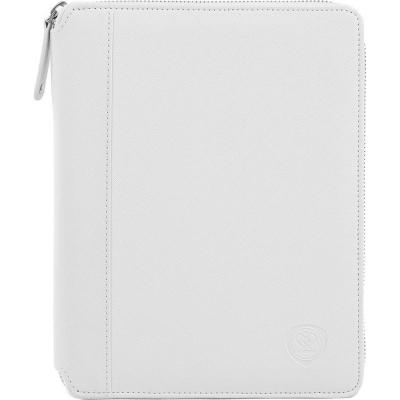 Калъф за таблет prestigio universal pu leather case ptcl0108wh white with zip closure and stand suitable for most 8' tablet - ptcl0108wh