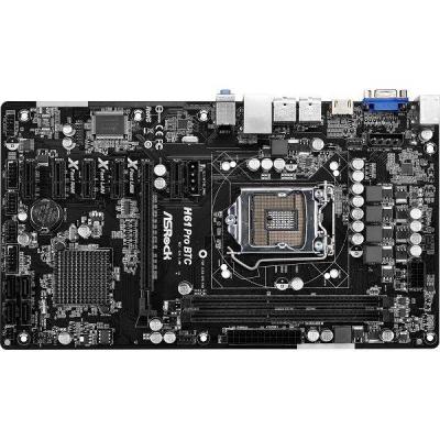 Дънна платка asrock h61 pro btc - bitcoin mining / lga1155