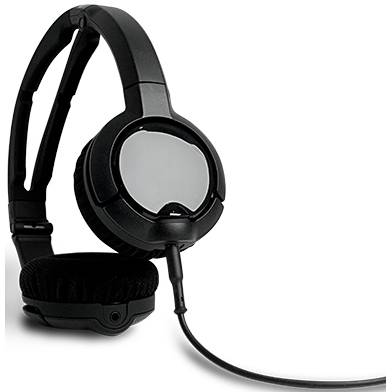 Геймърски слушалки flux black - steel-head-61278