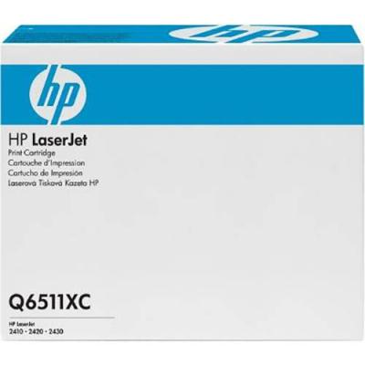 Тонер касета за hp q6511x black contract laserjet toner cartridge - q6511xc