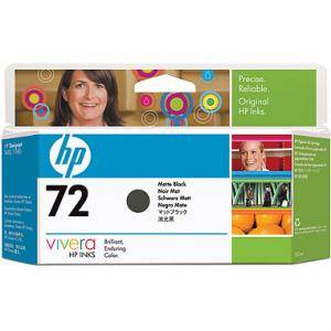 Hp 72 (c9403a) 130 ml matte black ink cartridge with vivera ink