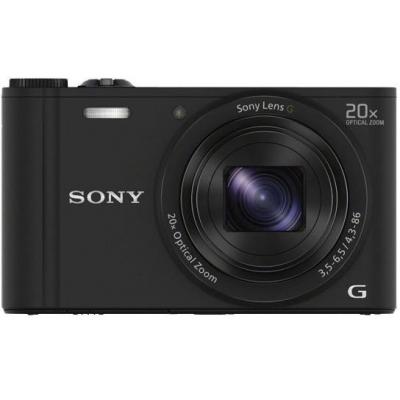 Цифров фотоапарат - sony cyber shot dsc-wx350 black - dscwx350b.ce3
