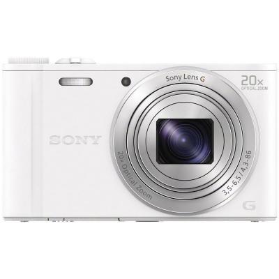 Цифров фотоапарат sony cyber shot dsc-wx350 white - dscwx350w.ce3