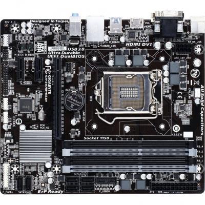Дънна платка gigabyte z97m-ds3h, sock 1150, 4хddr3, d-sub, dvi-d, hdmi, rev.1.0