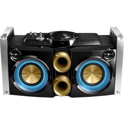 Мини hi-fi система philips party machine, 300 watt, cd, usb, mp3/wma, 2-way bass reflex speaker syste - fwp2000