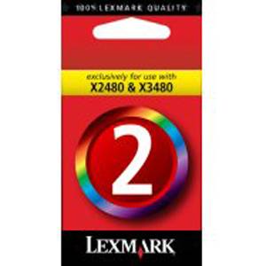 Lexmark 2 ( 18c0190e ) colorjetprinter x 2480/3480/4580/ z 1380/1480 - color
