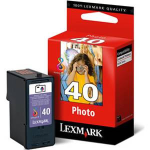 Lexmark 40 ( 18y0340e ) colorjetprinter x9300 series/4850/6570/7550 - photo