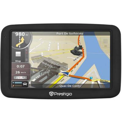 Навигация prestigio gps geovision 5055(5',cpu mstar 2521a 800mhz,480х272,4gb,igo with preinstalled maps of europe) - pgps5055eu004gbbng